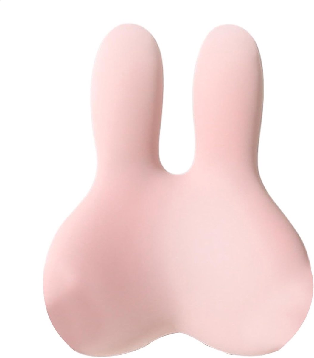 Lendenkussen - Rugsteun Kussen - Comfortabel Zitten - Ergonomisch Ontwerp - 49 x 40 x 13.5 cm - Roze