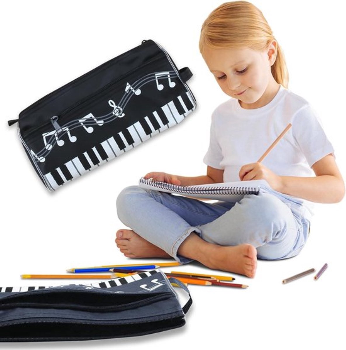 Noten piano etui - draagbare pouch Inovra Plus