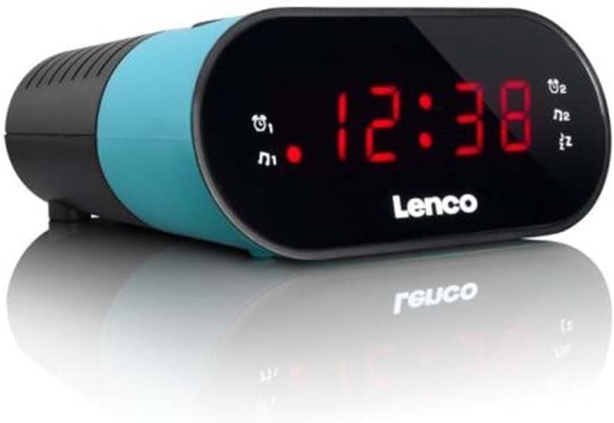 Wekkerradio - Blauw/Wit/Roze - FM-tuner - LED-display - Voor Thuisgebruik