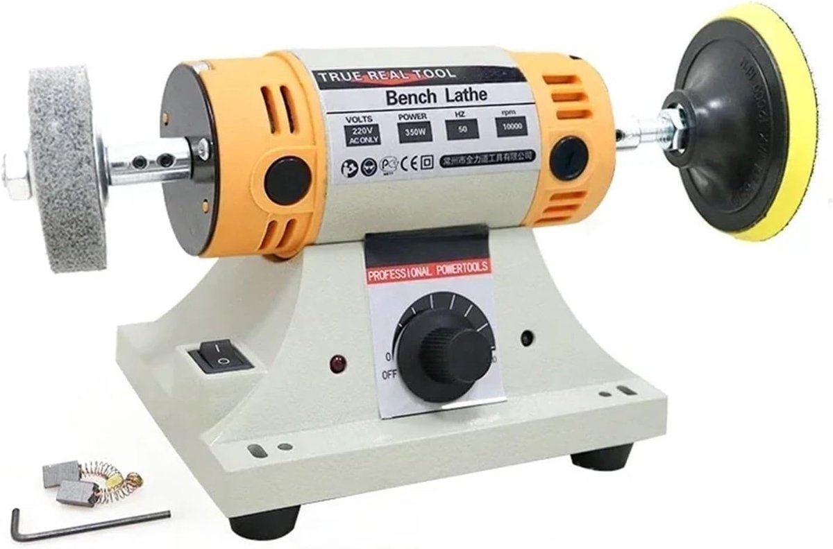 Mini Polijstmachine - Tafel slijpmachine - Houtbewerking en meer - Multifunctioneel gereedschap - 4000 Gram - B