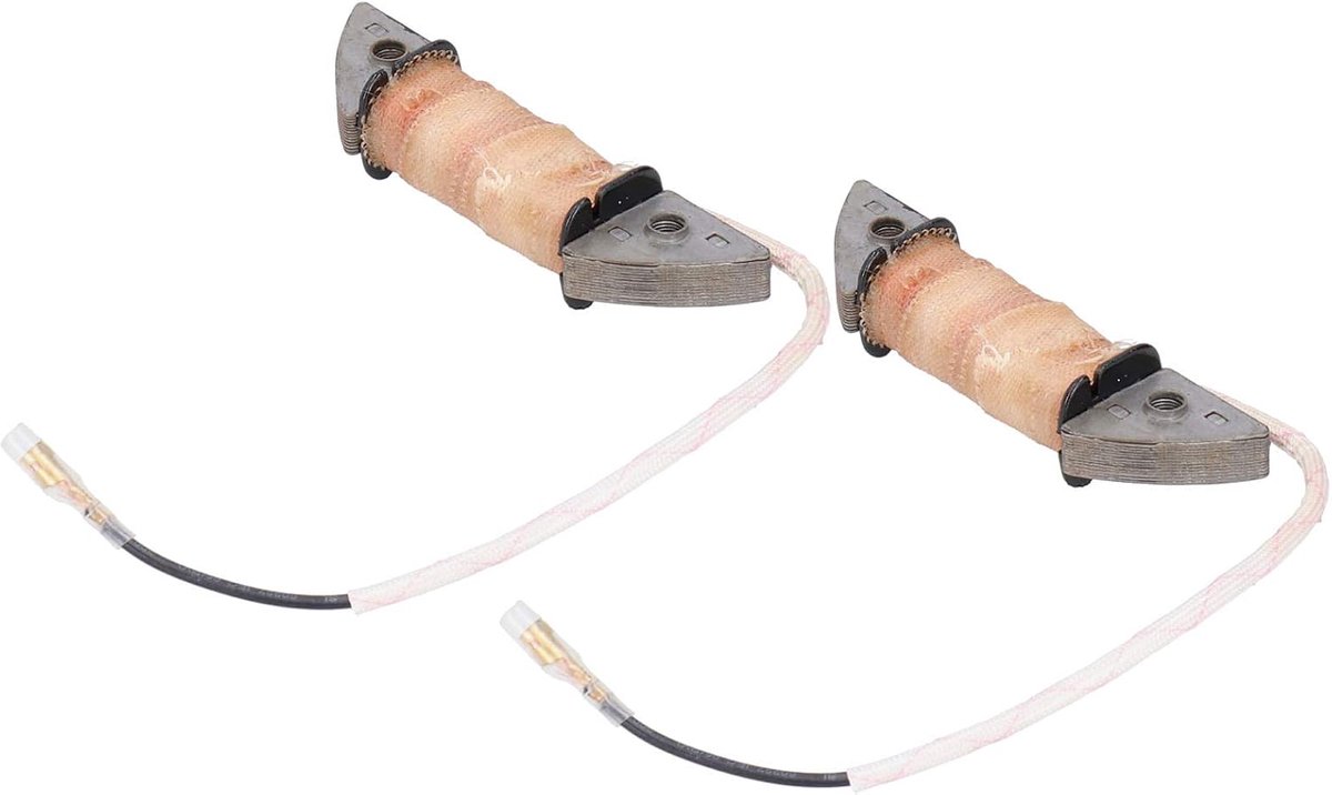 Generator Spoel - Laadspoel Vervanging - Generator Onderhoud - 24V Laaduitgang - 11 x 2.6 x 0.9 cm - Zilver