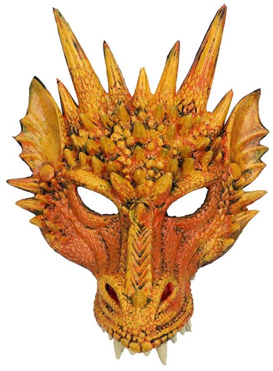 Creatief 3D-drakenmasker voor Halloween-feesten