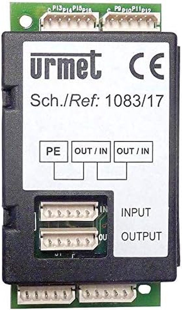 Uitbreidingsmodule Deurcommunicatie - Extra deelnemers module - Systeem uitbreiden - LAN Interface - 16 Deelnemers - Grijs