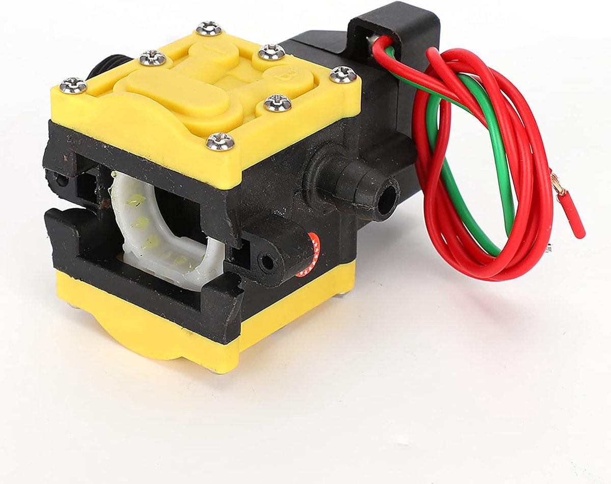 Membraan Waterpomp - Drukpomp Elektrisch - Water Verpompen - Intelligente Start Stop - 8 cm - Zwart