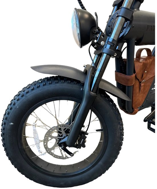 Diablo Fat Boy - Fatbike - Mat Grijs Bruin van Diablo — afbeelding 3