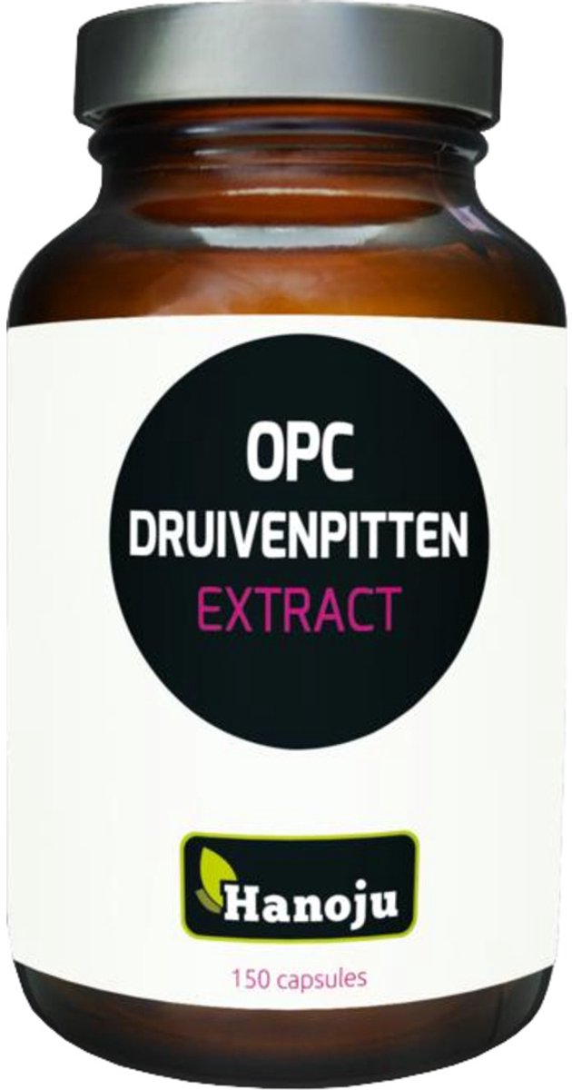 Hanoju OPC druivenpitten extract 400mg 150 Capsules
