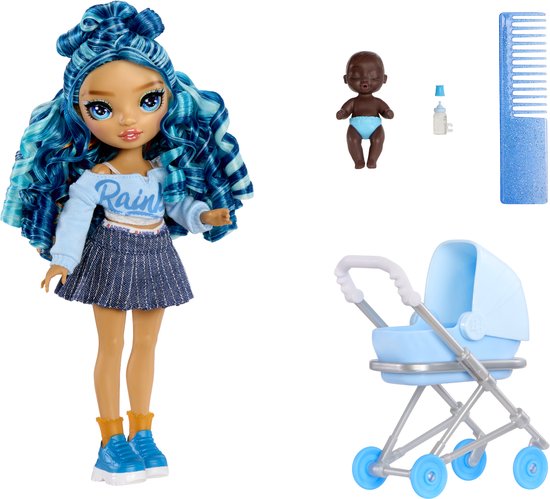 Rainbow High Jr. High™ Bestie Babysitters™ - Skyler Bradshaw, modepop van 23 cm van Rainbow High — afbeelding 2