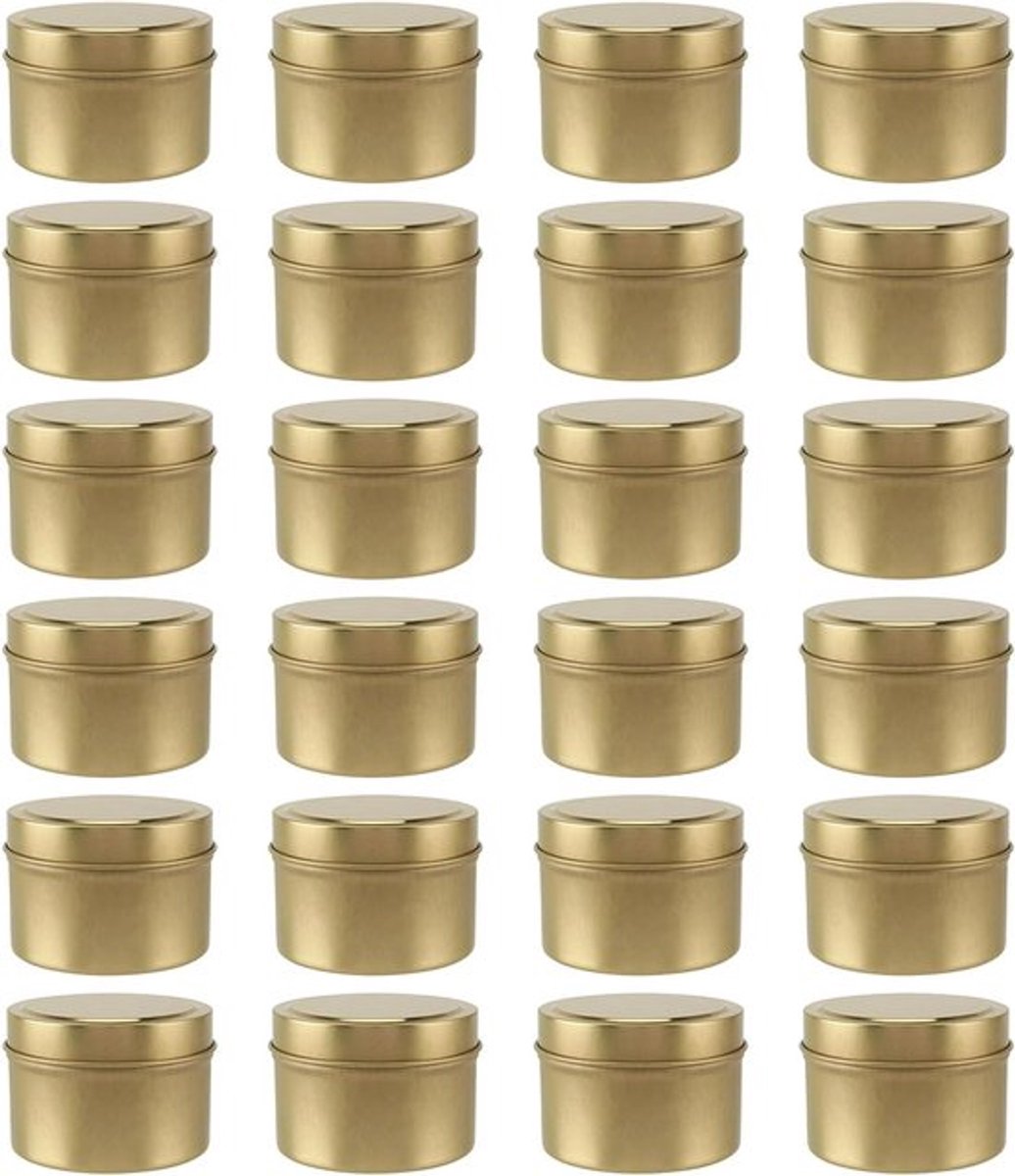Lege kaarsglazen 120 ml, 24-pakket Inovra Plus