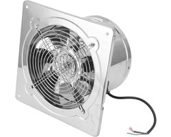 Afzuigventilator - Muurventilator Keuken - Lucht Verversen - Stille Dubbele Lagermotor - 250x250mm…