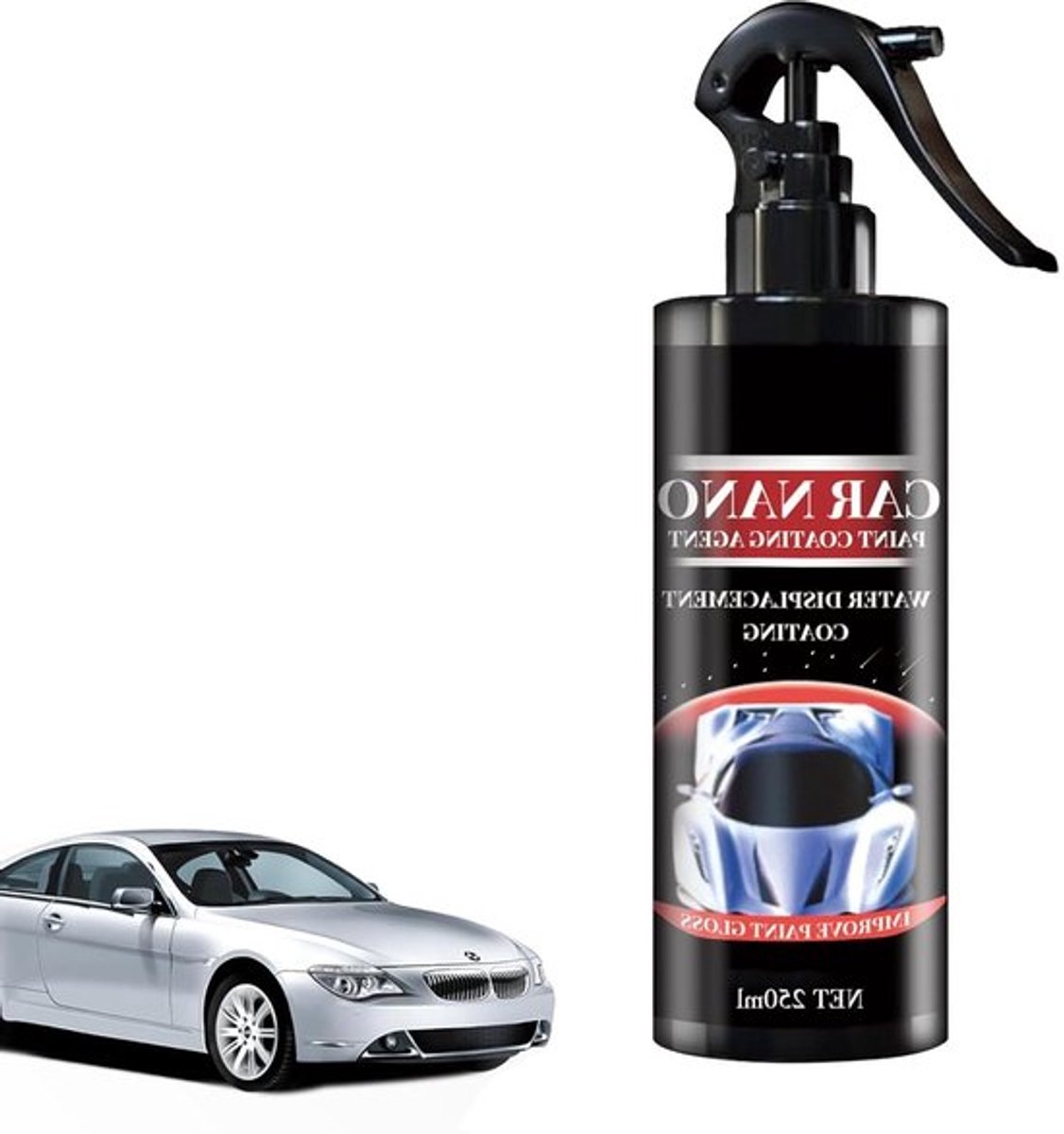 Allecto Plus - 3-in-1 autocoating spray voor uw auto