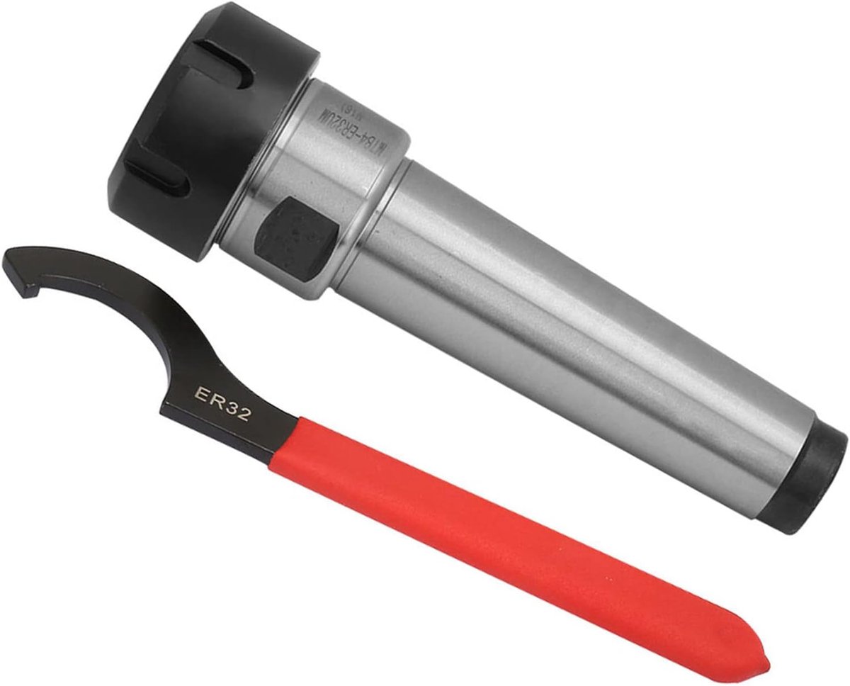 Spantanghouder Koolstofstaal - Hoge Precisie Houder - Precisie Bewerking - Stabiele Diameter - MT4 ER32 - Metaal
