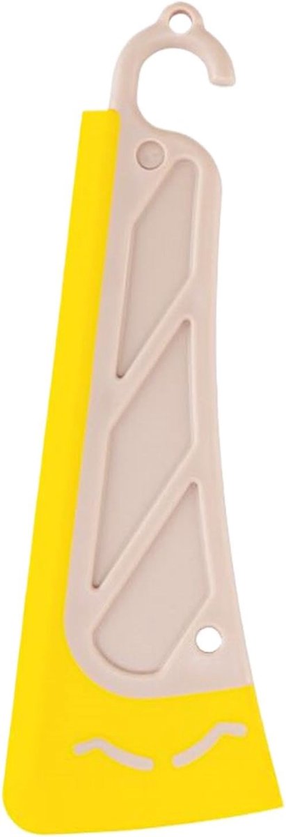 Keuken Schraper - Pot Reiniger - Aanrecht Schoonmaken - Zacht Flexibel Hoofd - 20.8 cm Lengte - Koffie