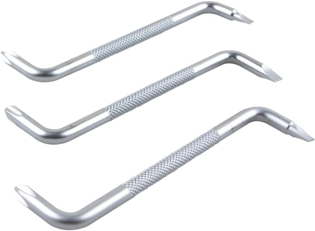 Schroevendraaier Set - Multitool - Reparaties Uitvoeren - 3-in-1 Ontwerp - PH1 PH2 PH3 - Grijs