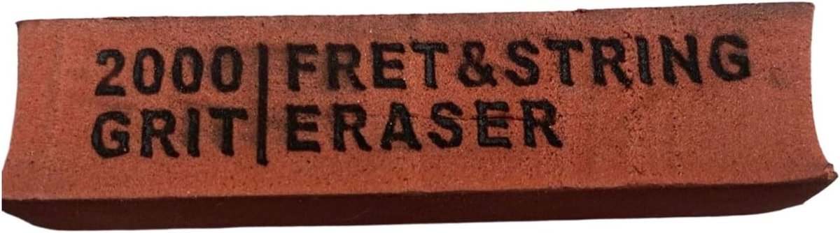 Gitaar polijstgum - Metaal reiniger - Instrumenten onderhoud - Voorkomt krassen - Compact formaat - Grijs