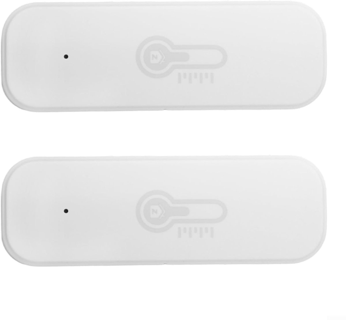 Temperatuur Vochtigheidssensor - Slimme Meter - Comfort Binnen - Real-time Meldingen - 7 x 5 x 3 cm - Wit