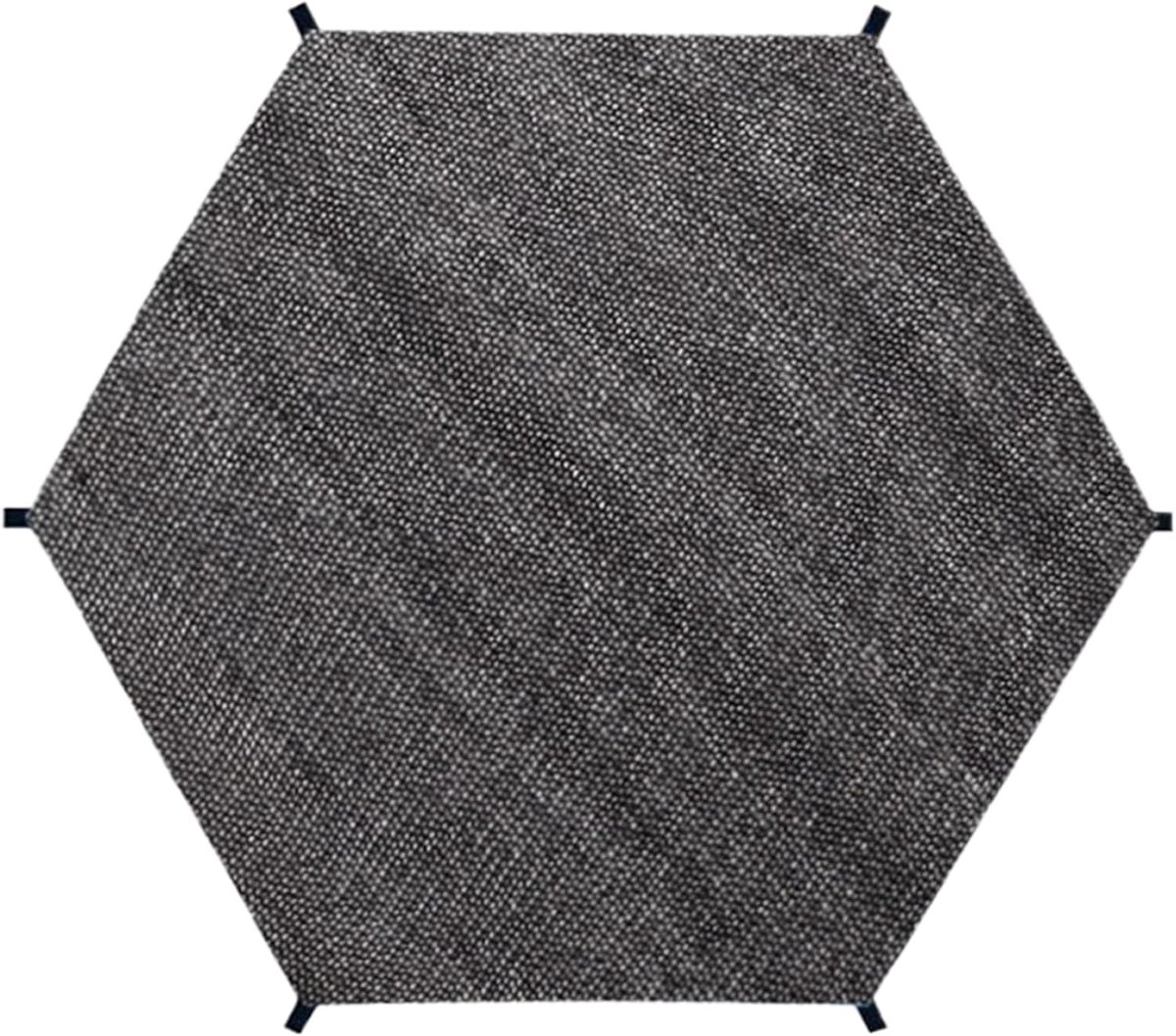 Trampoline Schaduwnet - Zonnedak Net - Buiten Spelen - UV Beschermend Gaas - 14FT - Zwart