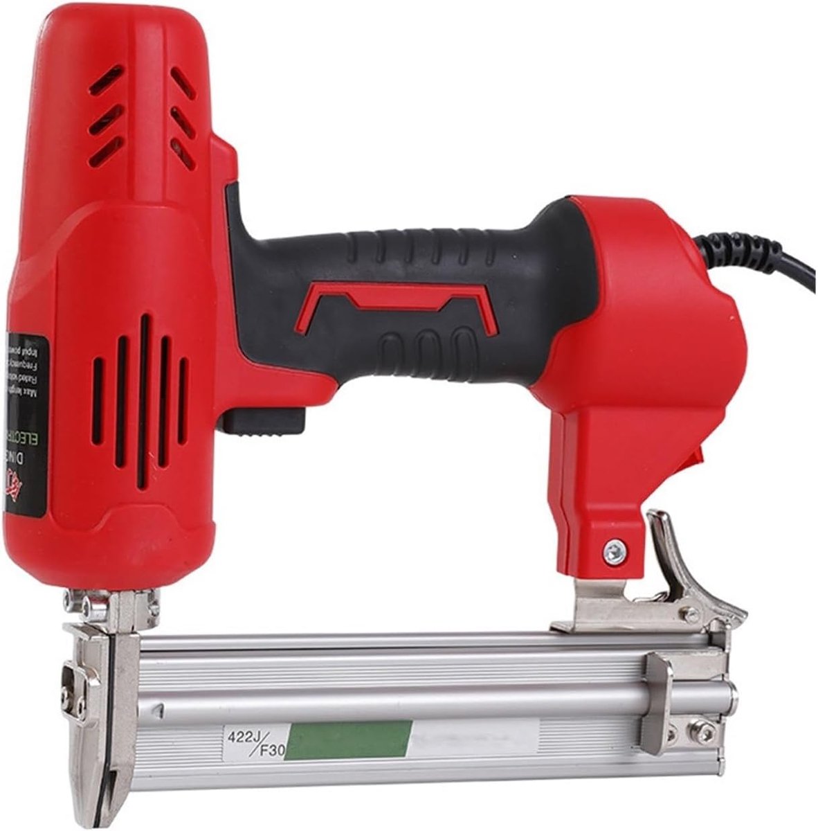 Elektrische Tacker - Nietmachine Hout - Meubels Maken - Krachtige Motor - F30 - Zwart