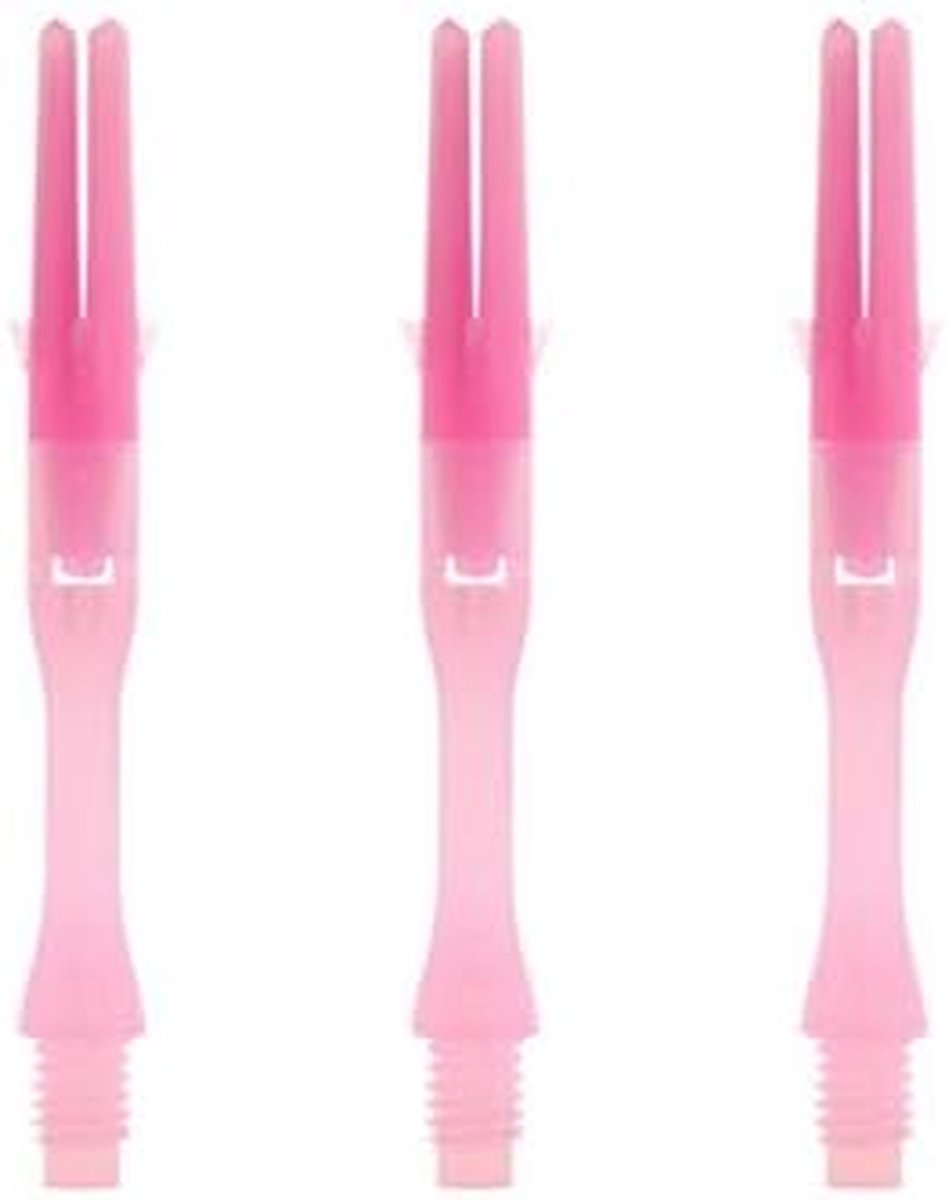 Dart Shafts - Dart Accessoires - Precisie Werpen - Draaibare Scharnier - 3 Stuks - Roze