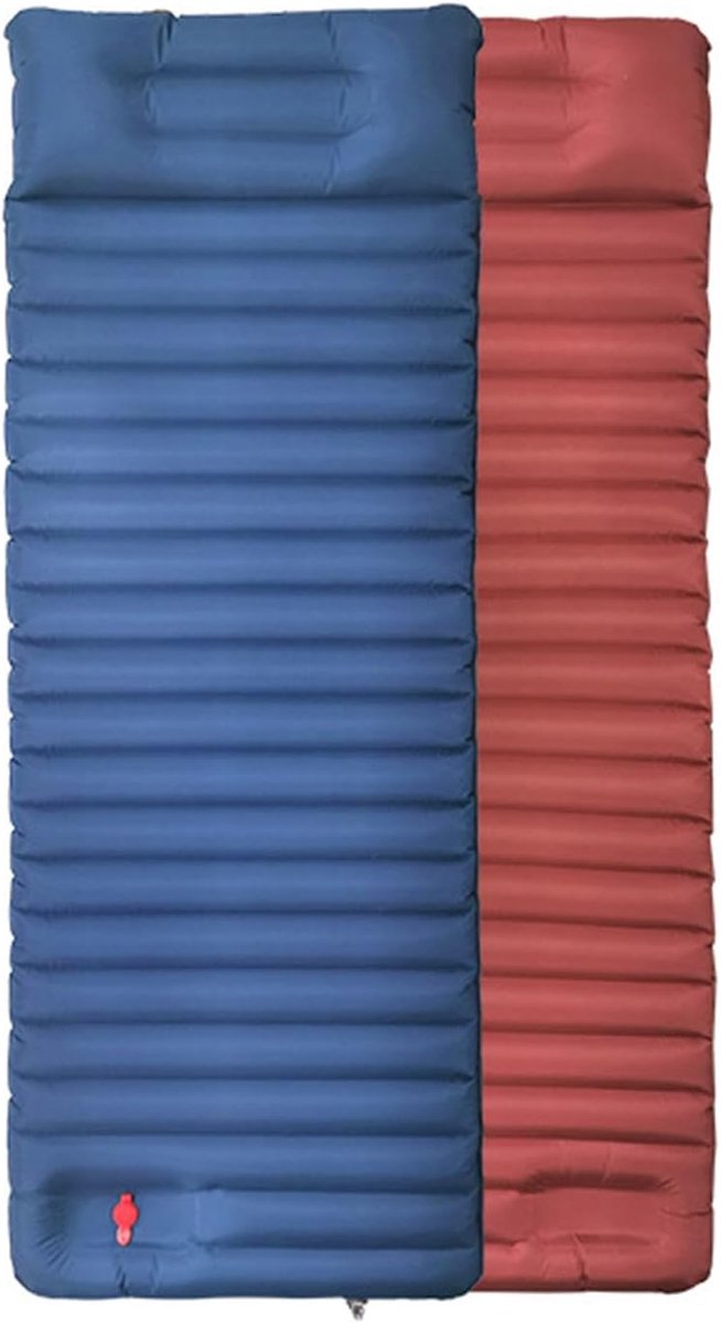 Opblaasbaar Bed - Luchtmatras Kamperen - Outdoor Avontuur - Snel Opblaasbaar - 190x60cm - Bruin