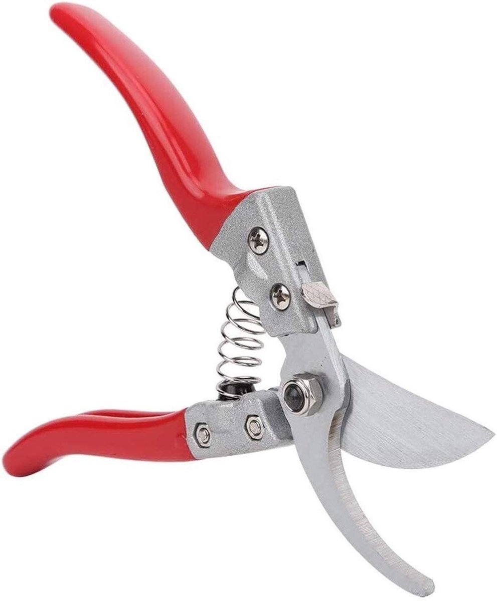 Snoeischaar Tuin - Snoeigereedschap Takken - Planten Snoeien - Boomsapgoot Ontwerp - 280 gram - Rood