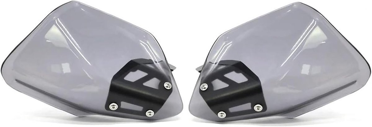 Motorfiets Handkappen - Windscherm Protector - Bescherming Rijder - Universele Pasvorm - 1 Set - Transparant