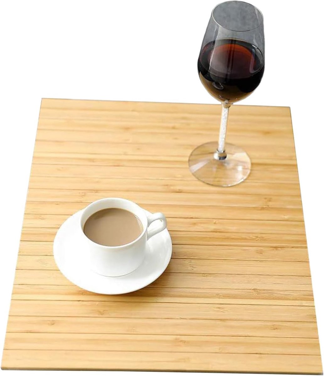 Houten Armleuning Lade - Bank Bijzettafel - Ontspannen op de Bank - Antislip Ontwerp - Universeel - Natuurlijk Hout