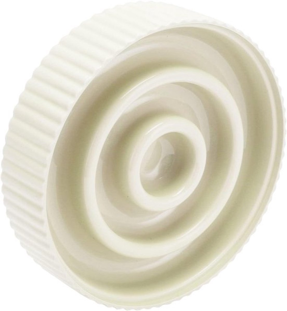 Allecto - Slow Feeder Voerbak - Anti Slik - Gezond Eten - Beige - Interactief