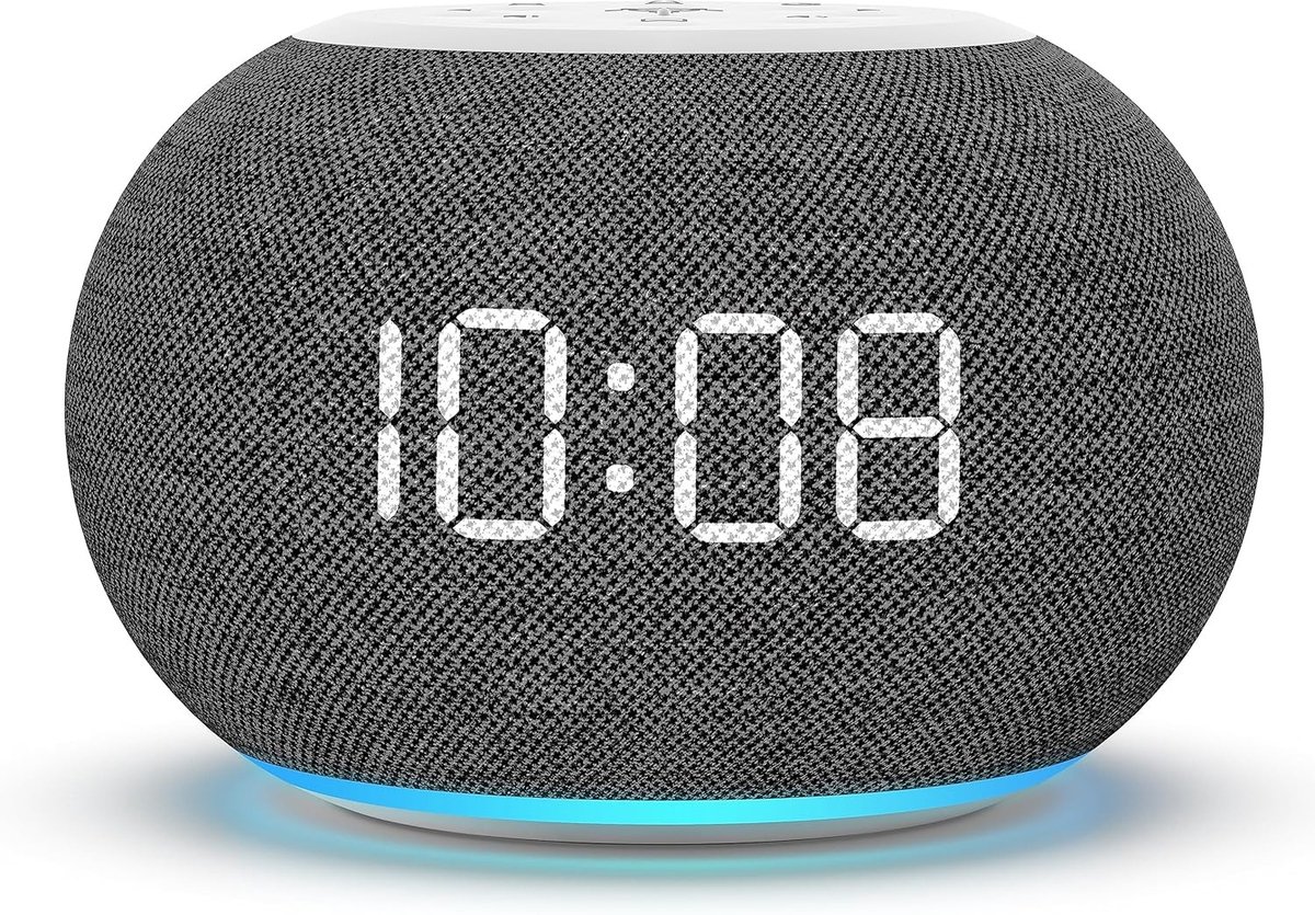 Automatische Dimbare Wekkerradio - Multifunctioneel - 9 Kleuren Nachtlampje - FM-Functie - Voor in de Slaapkamer