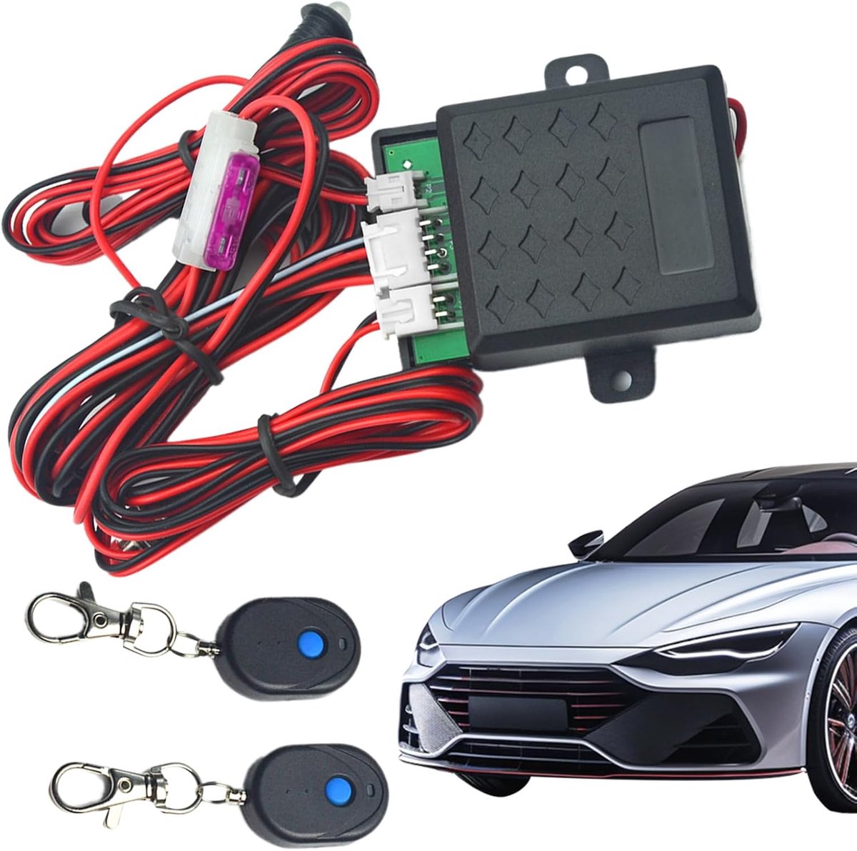Voertuig Immobilisator Systeem - Auto Diefstal Alarm - Voertuig Beveiliging - Actieve Diefstalpreventie - 12V Voertuigen - Niet gespecificeerd
