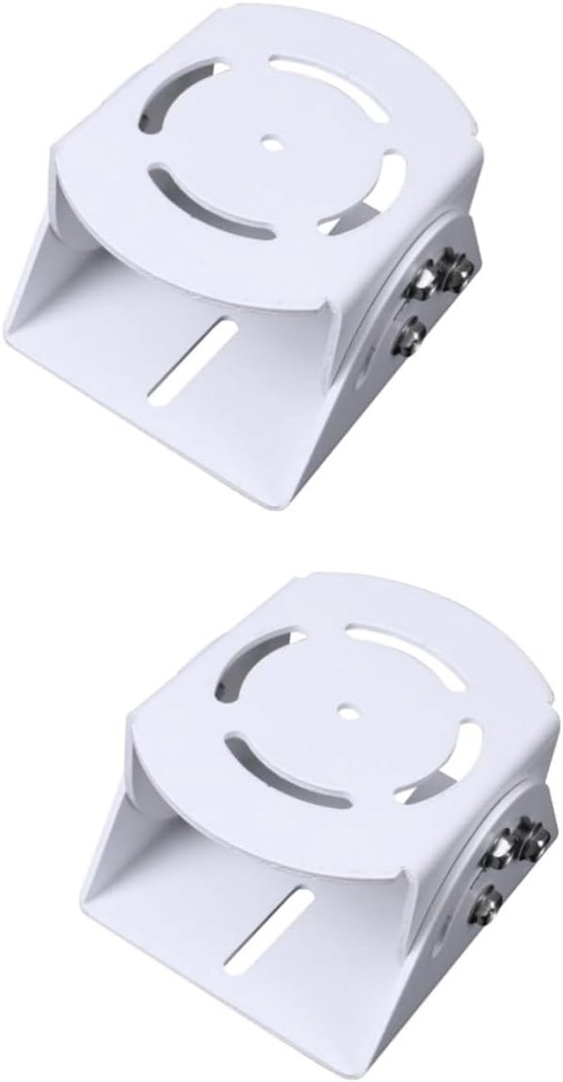 Camera Monitor Bevestiging - Camera Houder - Beveiliging Monitoren - Verstelbare Hoek - 8 x 7.5 x 10 cm - Wit