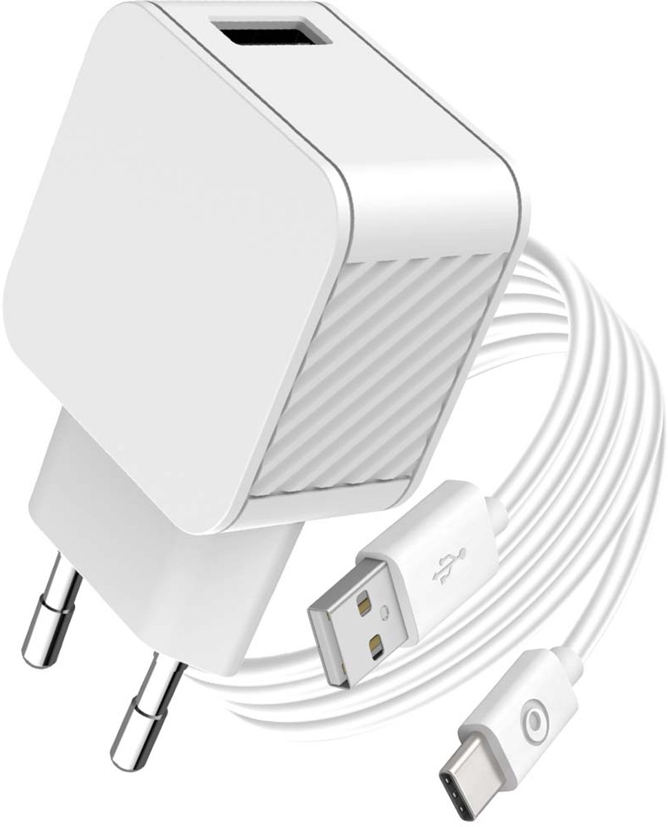 BIG BEN CS3AACBLACRW oplader voor mobiele apparatuur Smartphone Wit AC Binnen