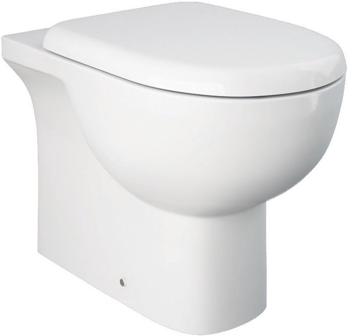 Toiletpot - Wandcloset Keramiek - Badkamer Installatie - Inclusief Bevestigingen - Wandmontage - Wit
