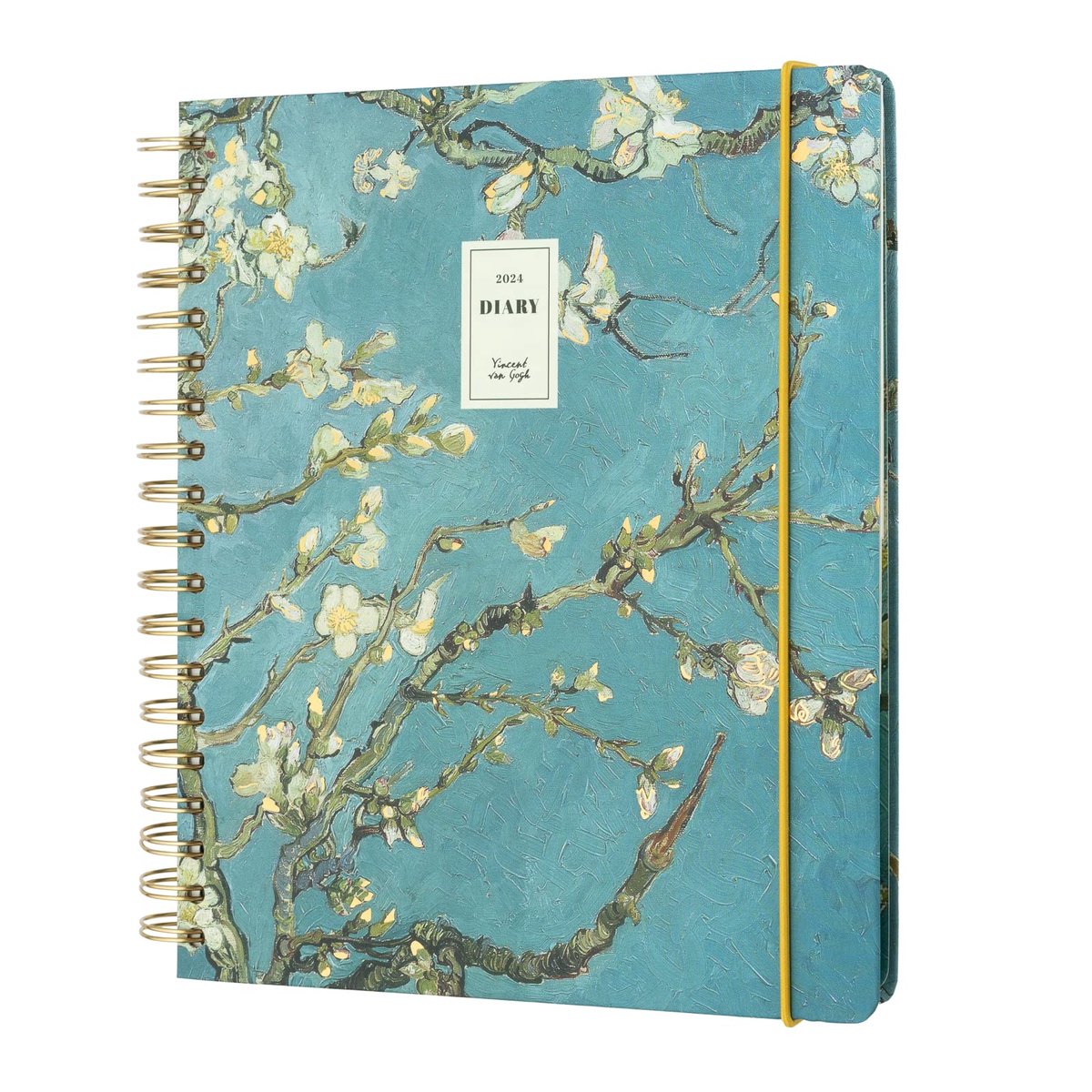 SnelShoppen - Kokonote XL Agenda 2023 2024 - Weekagenda 17 Maanden - Weekplanner 23 24 - Weekkalender - Afspraakplanner - Creatief Van Gogh Design - P