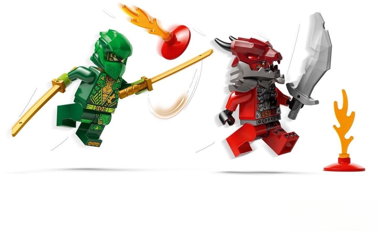 LEGO NINJAGO Lloyds pull-back racewagen set - 71828 — afbeelding 5
