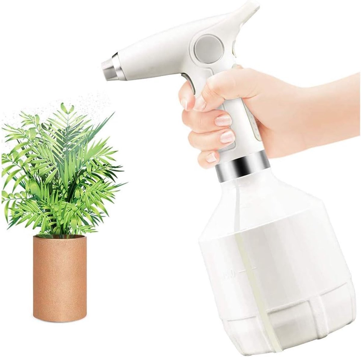 Elektrische gieter, elektrische spuitfles voor binnen- en buitenplanten, automatische plantenbewatering, 1000 ml