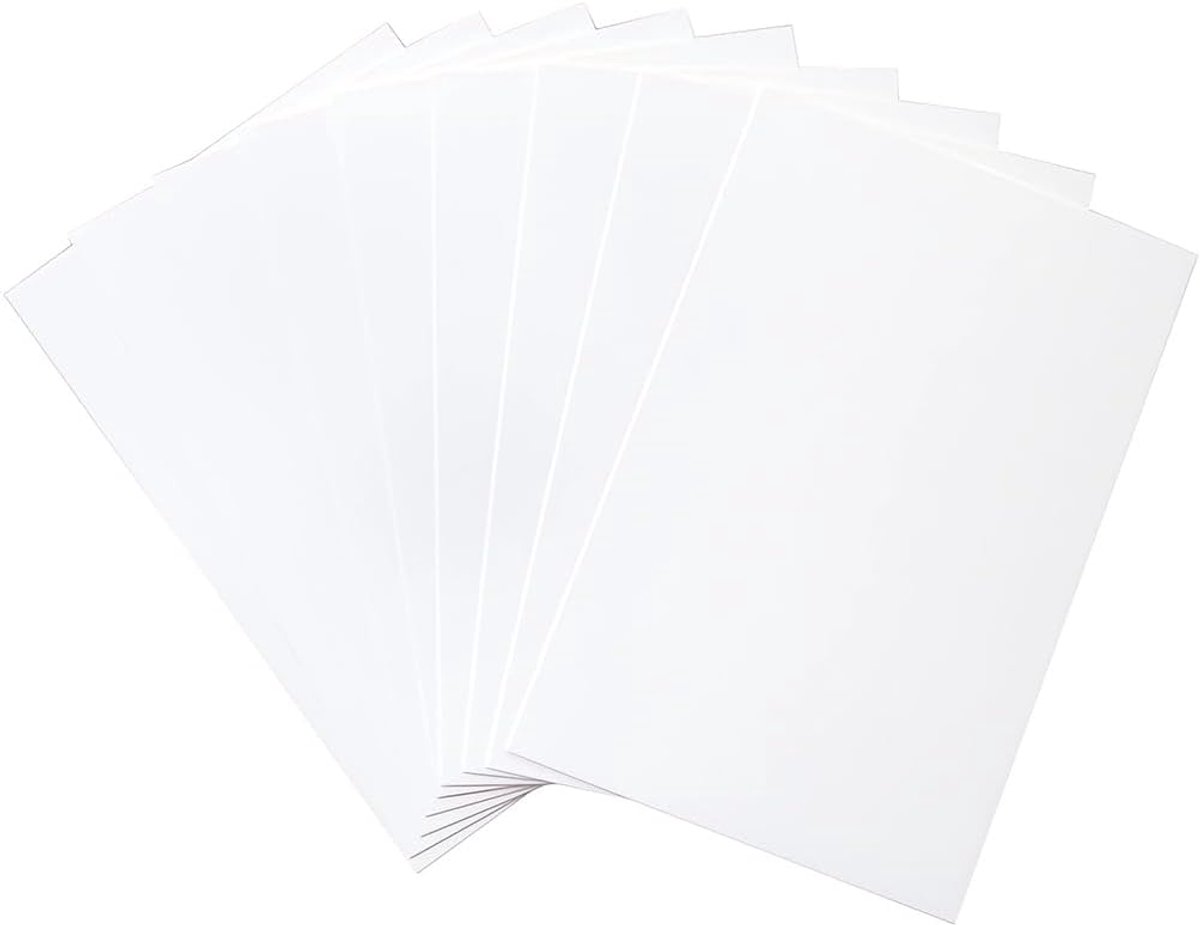 SnelShoppen - 100 Blank Postcards 10x15 cm - 250gsm Hoge Kwaliteit Kaarten voor DIY Wenskaarten, Bruiloft Uitnodigingen, Creatief Knutselen