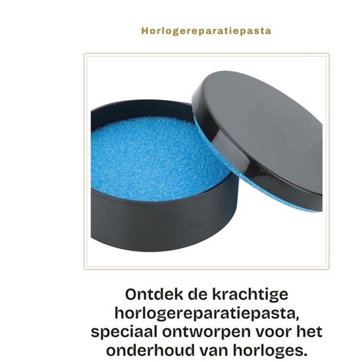 Horlogepasta Waterdicht - Onderhoudsgereedschap - Horloge Reparatie - Versterkt Afdichtingseffect - Duurzaam - Eenvoudig in Gebruik - Horlogeonderhoud