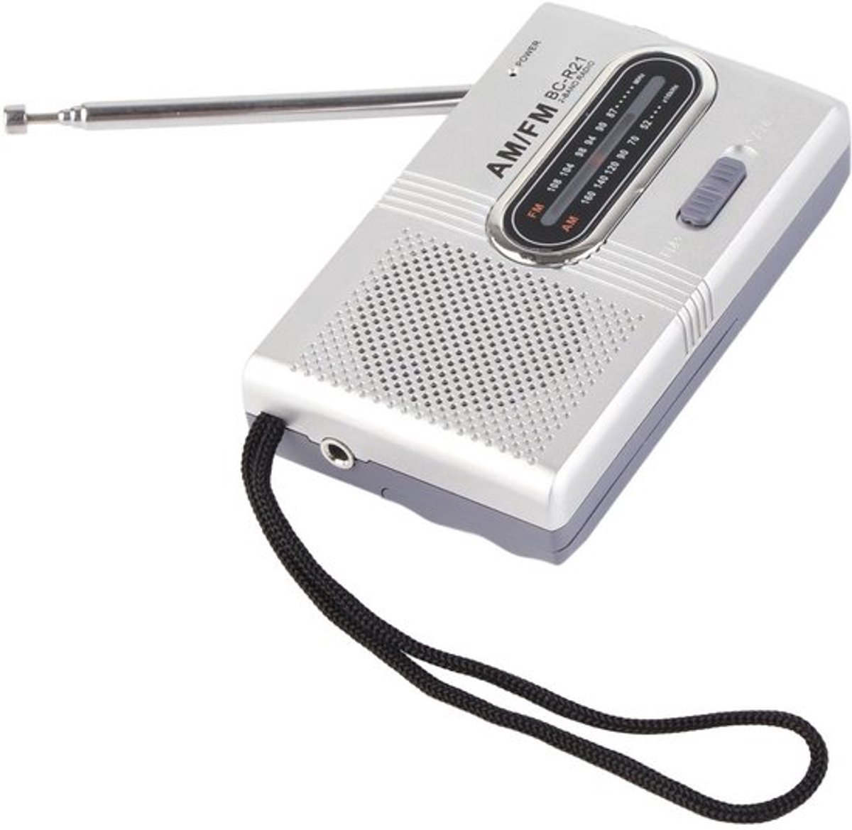 Transistor Radio Draagbaar - 5W Luidspreker - AM/FM Frequentie 88-108MHz - Geschikt voor Thuis/Outdoor - Noodgebruik - Duurzaam Materiaal - Zakradio