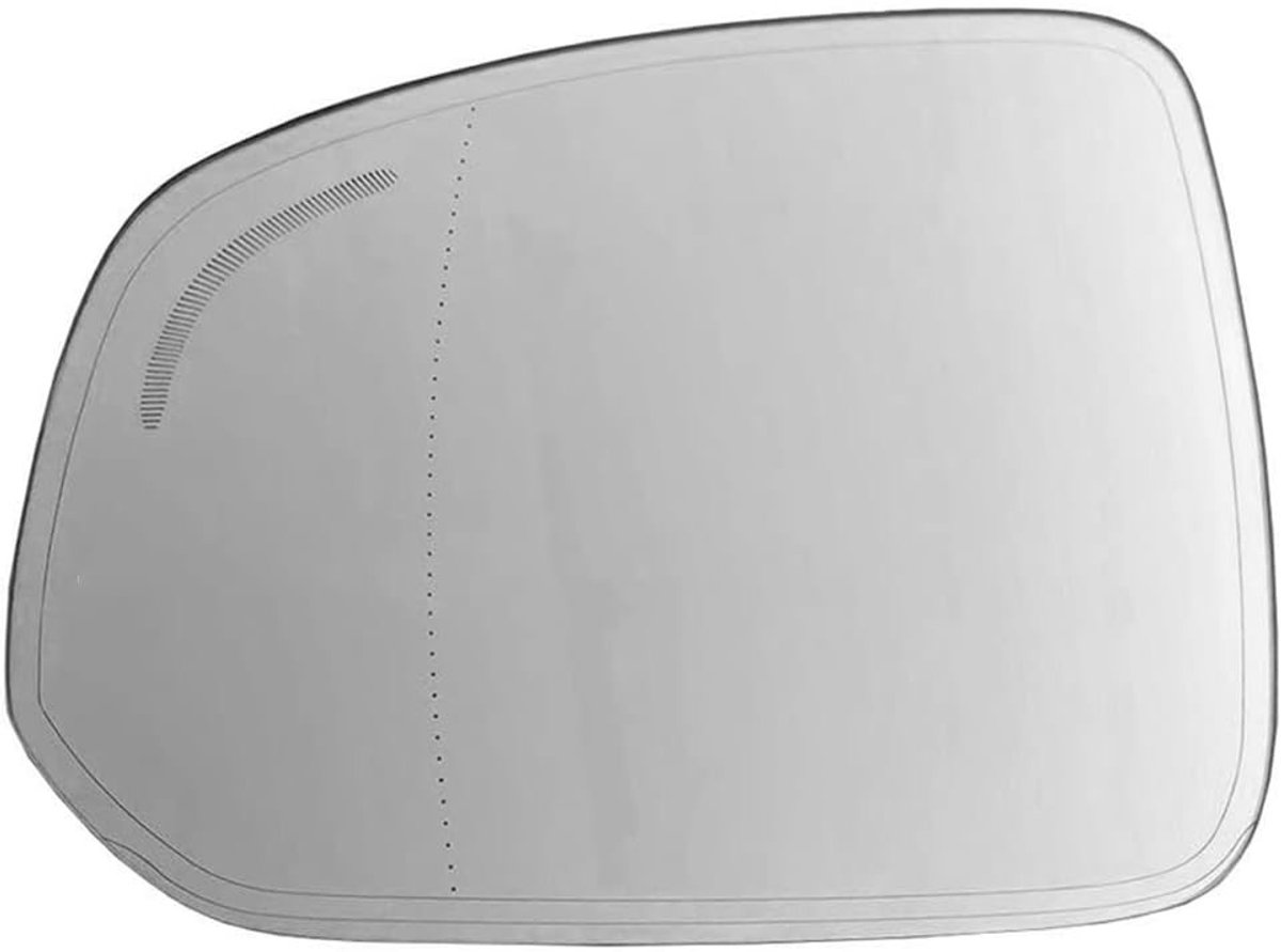 Vervangend Achteruitkijkspiegelglas met Verwarming voor V-OLVO XC90 2015-2022, HD Plat Spiegel voor Links en Rechts, Ideaal voor Blinde Hoeken en Veiligheid