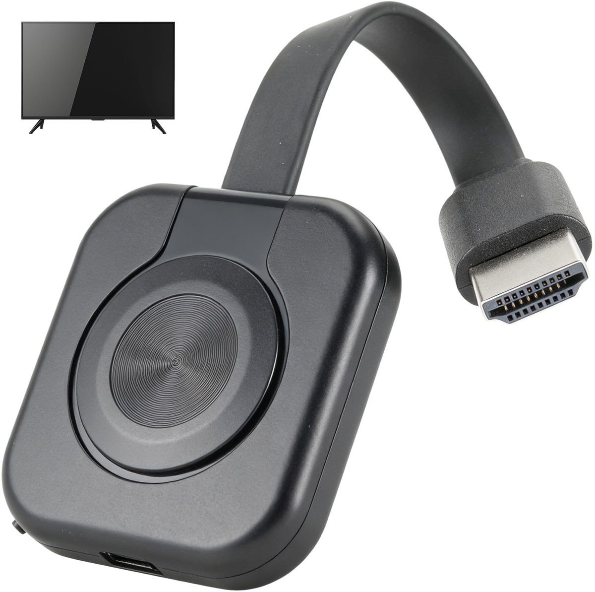 longziming -Draadloze HDMI Adapter – 4K Display Dongle – WiFi Schermspiegeling – Mirroring Adapter voor Smartphone Tablet Laptop – 1080P HD Video Overdracht – Voor TV Monitor Projector