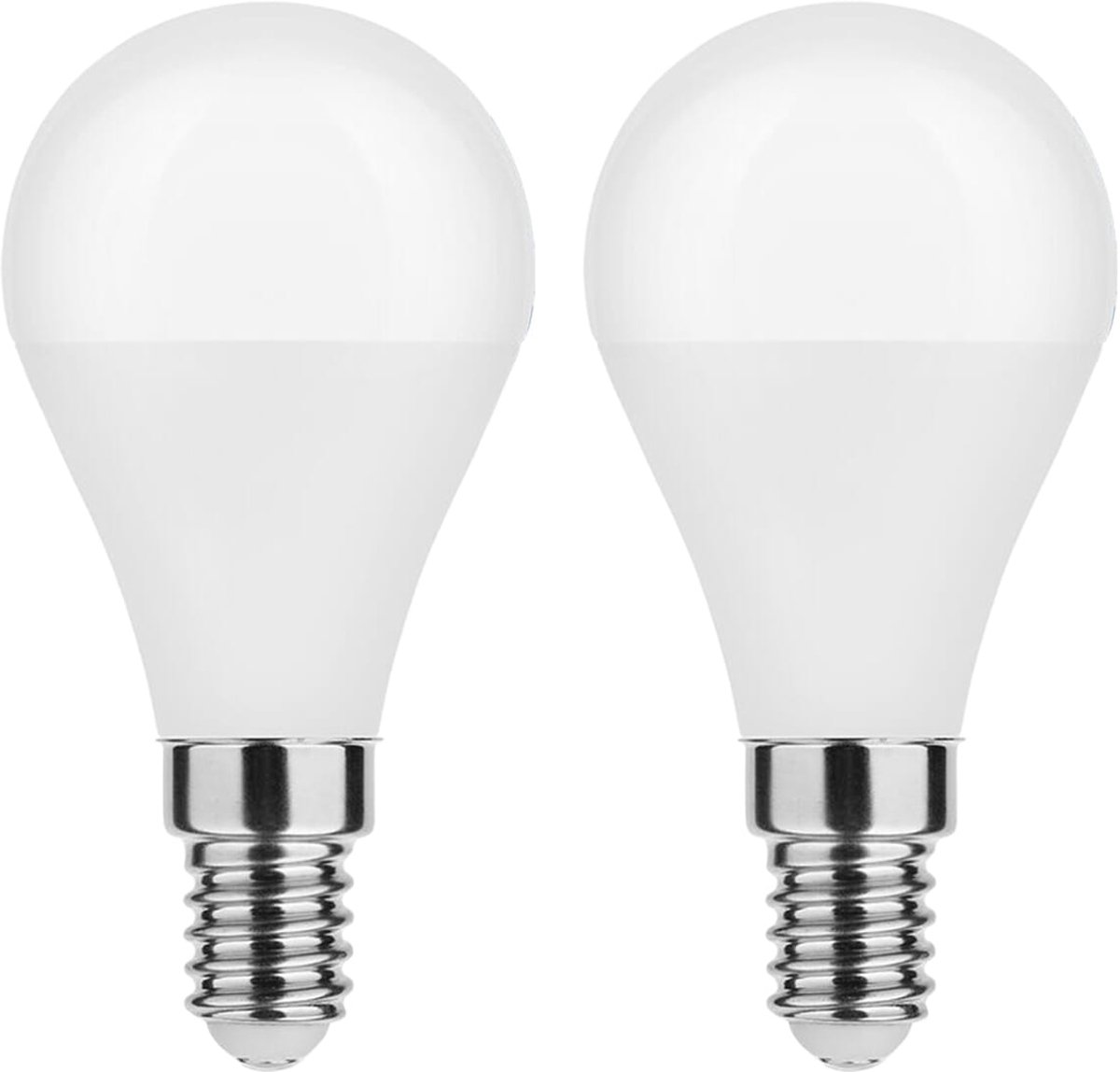 Modee E14 LED Lamp - 8.5W 806LM 4000K - Neutraal Wit - LED Globe Mini G45 - Vervangt 60W Halogeen Gloeilamp - 2 stuks
