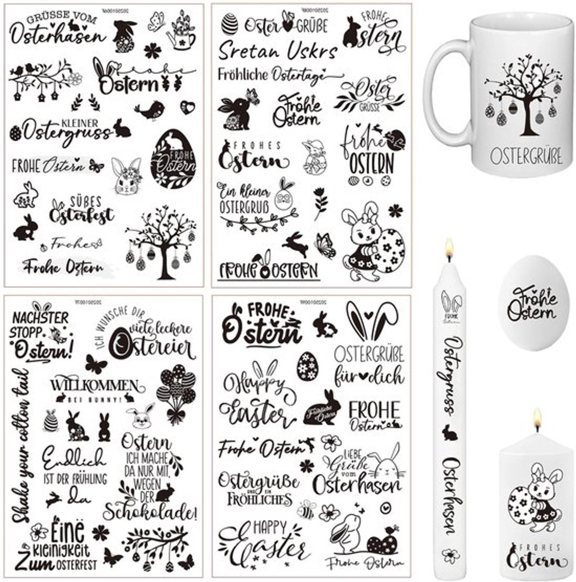 Kaars Geurend - Geurkaars - Paaskaars - Decoratief - Aromatisch - Perfect voor Pasen