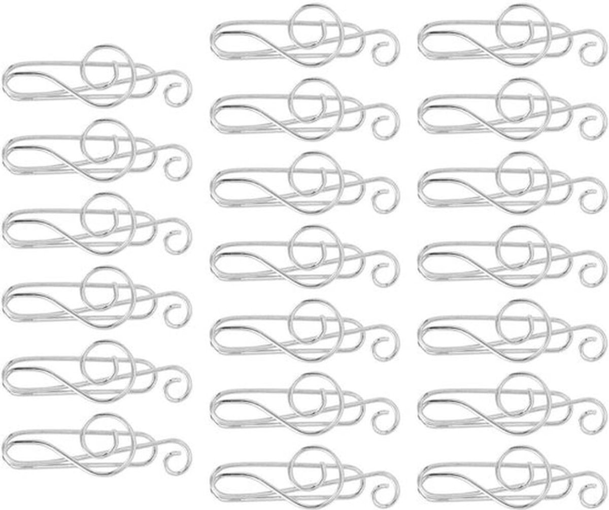 Paperclip Decoratief - Lichtgewicht - Papierklem - Paperclips Goud - Paperclips Gekleurd - Paperclip Hart - Kantooraccessoire