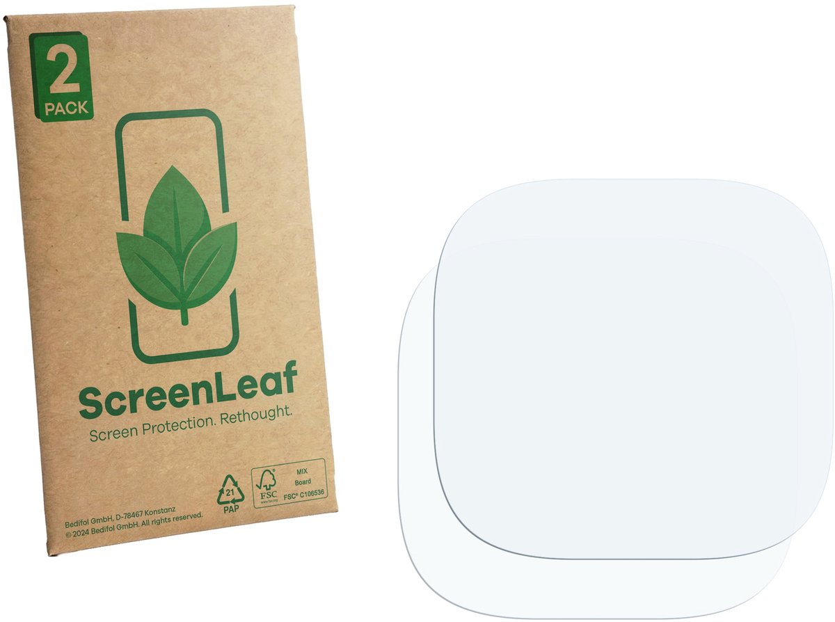 2 Stuks Screenprotector voor OBSBOT Tiny 2 Lite - Hoogwaardige Beschermfolie transparant