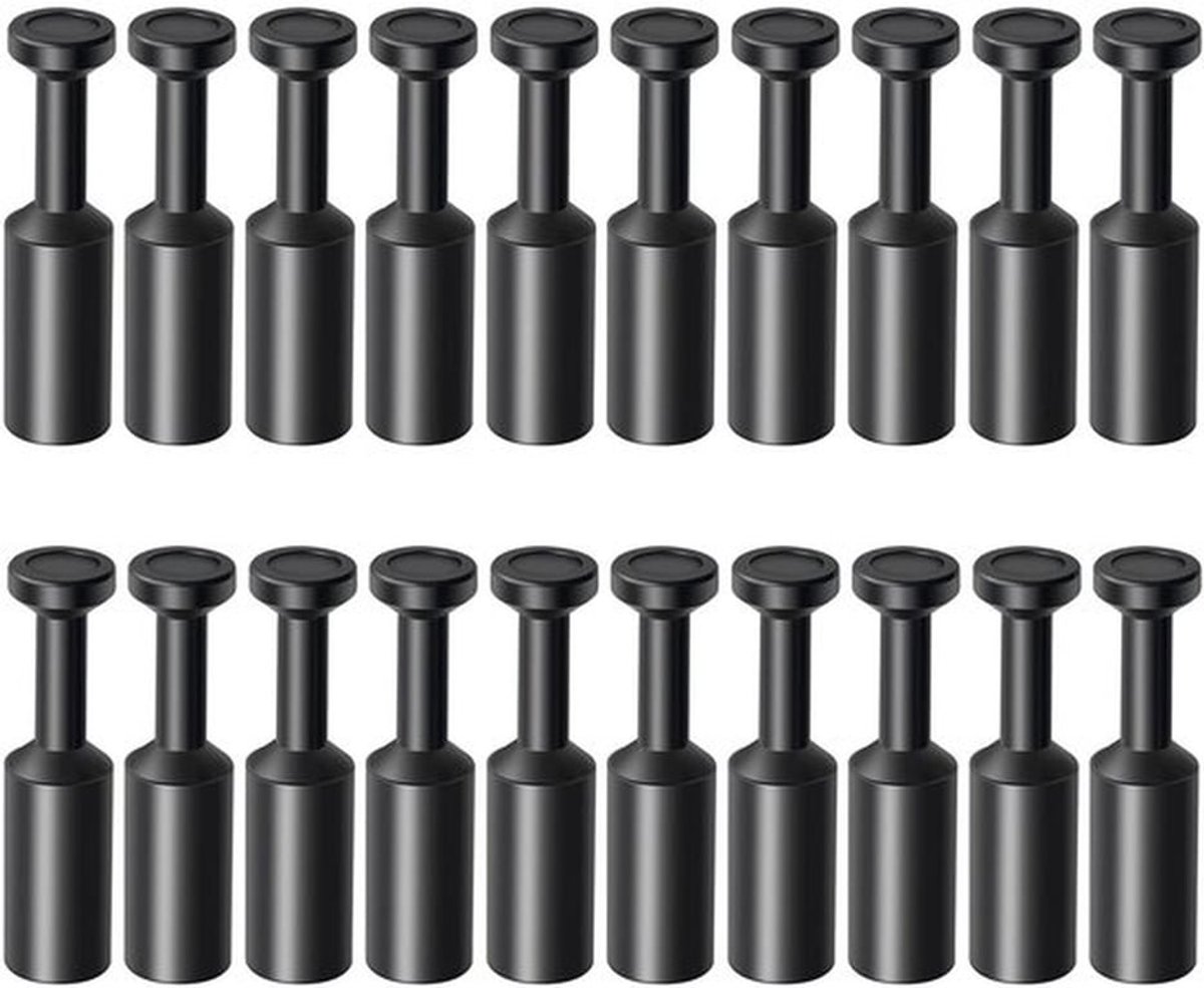 Plugfittingen 20 Stuks - 8mm OD - Pneumatische Luchtverbinding - Herbruikbaar - Duurzaam - Betrouwbare Kwaliteit - Pneumatische Fittingen