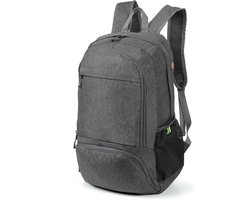 SnelShoppen - Ultra Lichte Vouwbare Hiking Rugzak 27 Liter - Compacte Trekking Rugzak voor Outdoor Activiteiten - Waterproof Donkergrijs - Voor Mannen