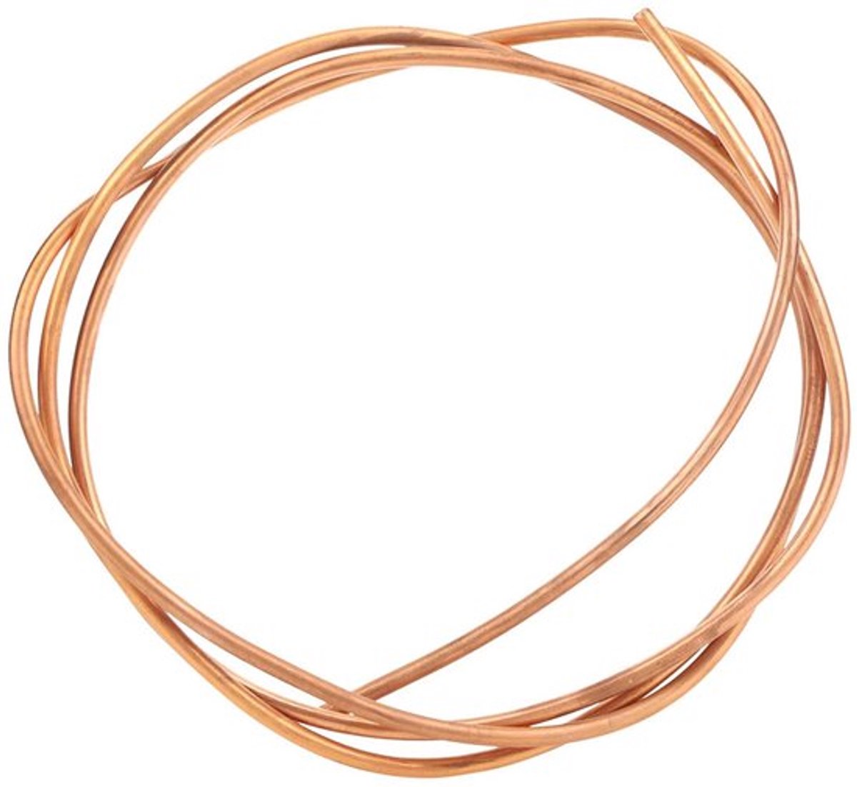 Koperen Spiraalbuis - Flexibele Koperleiding - Corrosiebestendig - 2 Meter Lengte - Koelinstallatie - Geschikt voor Airconditioner en Koe...