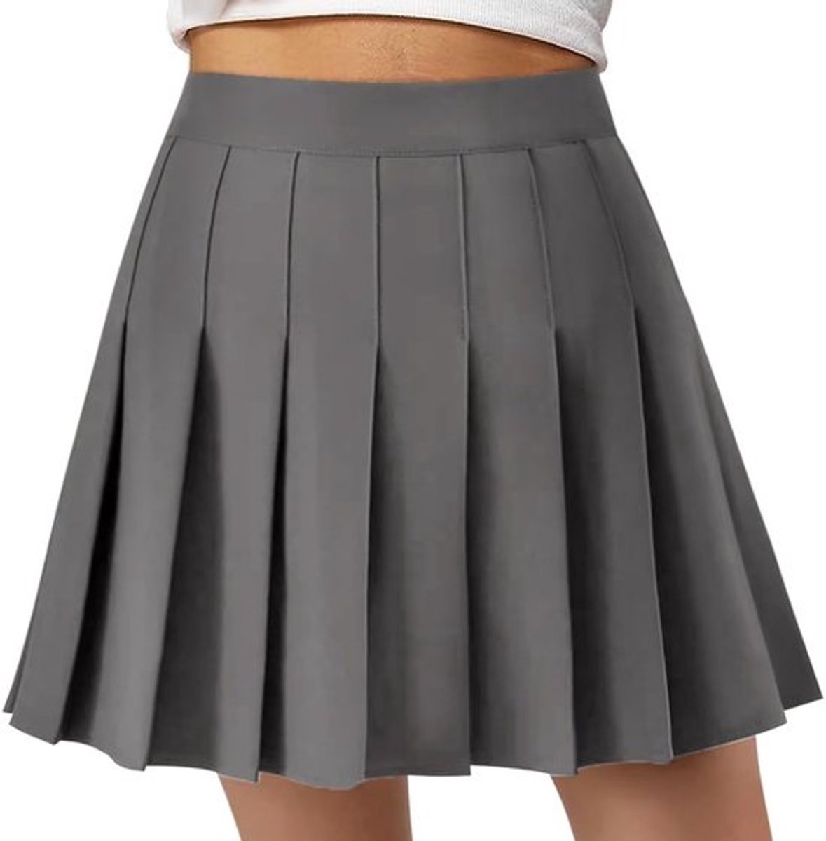 Mini Rok Casual - Uitlopende Rok - Rekbare Rok - Vrouwen - Zacht Materiaal - 95% Polyester / 5% Spandex - Skaterrok