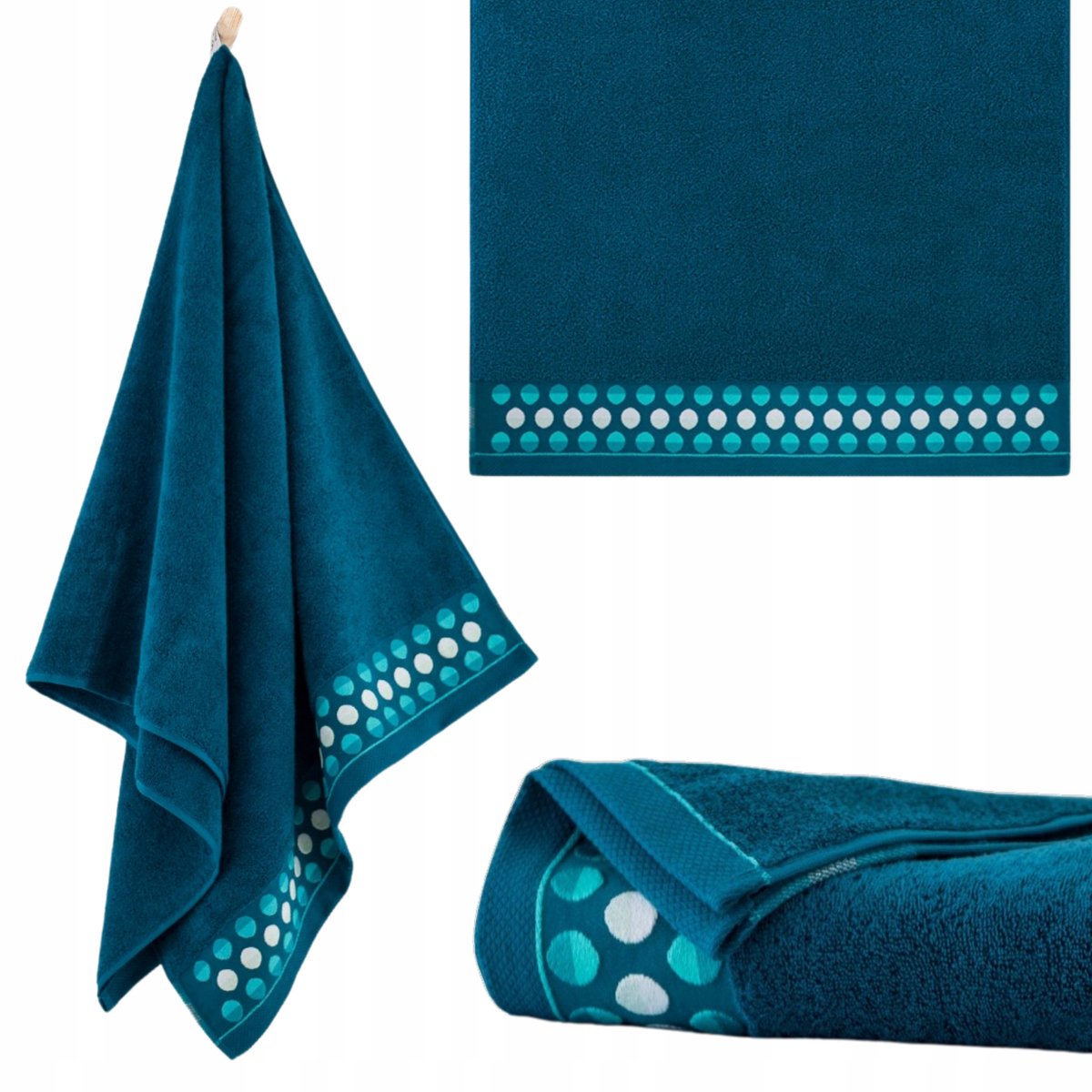 Zwoltex Zen-2 Serie - Handdoek - 50x90 cm - Ultrasoft Technologie - Emerald