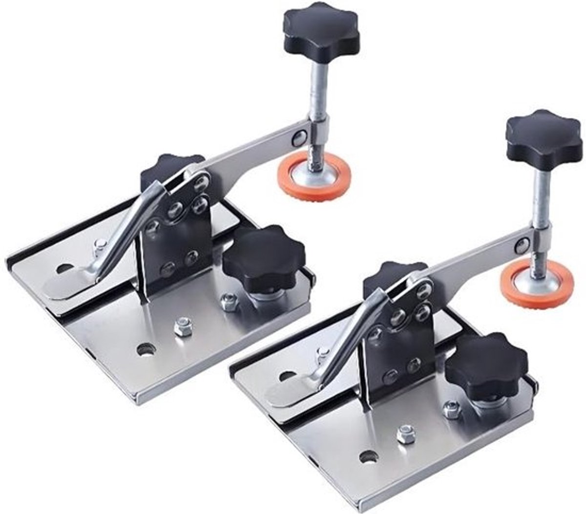 Set van 2 Klemmen voor Houtbewerking met 35 mm Scharnieropening